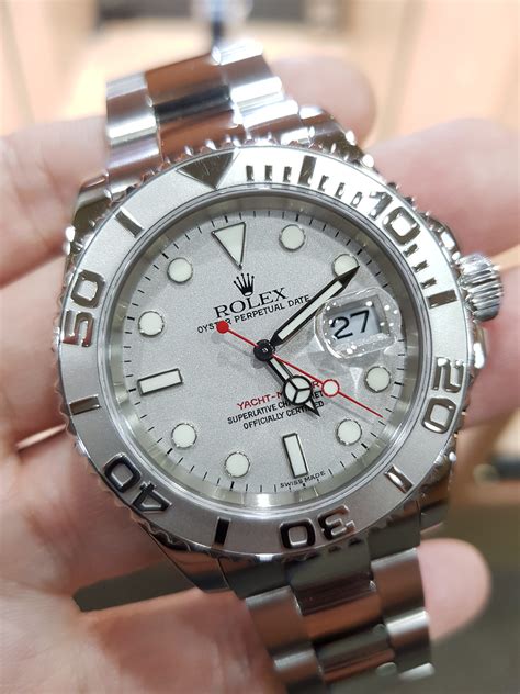 rolex yacht master platinum bezel price.